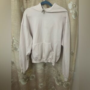 Skims Classic Pullover Hoodie in Pale Blush